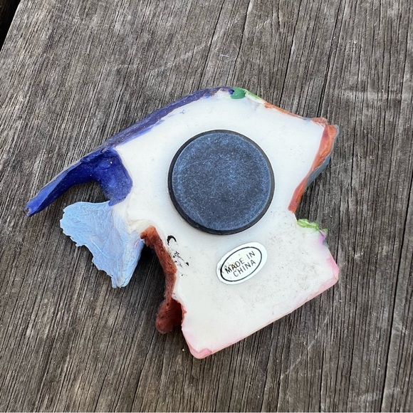 Vintage 90s Hawaii Tropical Fish Rubber Refrigerator Magnet - Picture 3 of 5